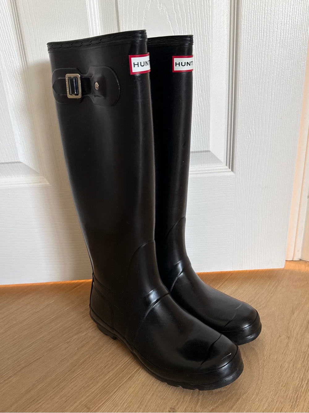 Hunter Original Tall Rain Boots 8 Gloss